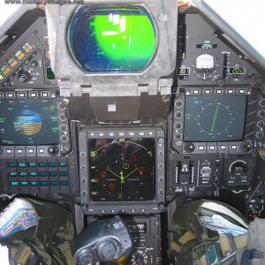 Dassault Mirage 2000-5 cockpit