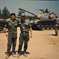 Hellenic (Greek) Army M48 Patton units at Kos island 1990