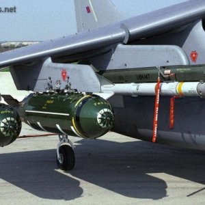 Cluster bombs on Harrier GR7 - RAF