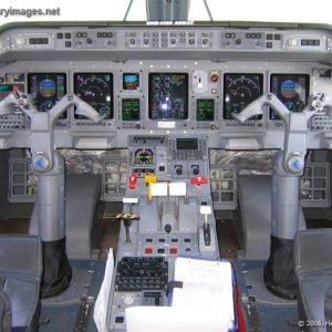 Embraer EMB-145H cockpit