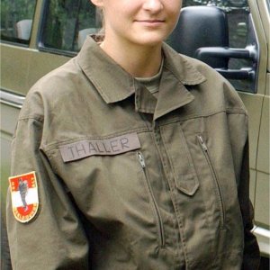 Austrian Female soldier