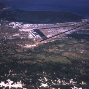 Aerial View of Vung Tau Army Airfield 1964
