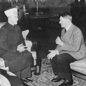Amin al Husseini grand Mufti and Adolf Hitler