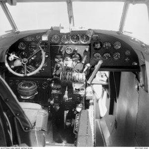 Lockheed Hudson cockpit