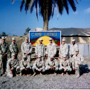 Andrews Squad 2 AEF Silver Baghdad Nov 2003