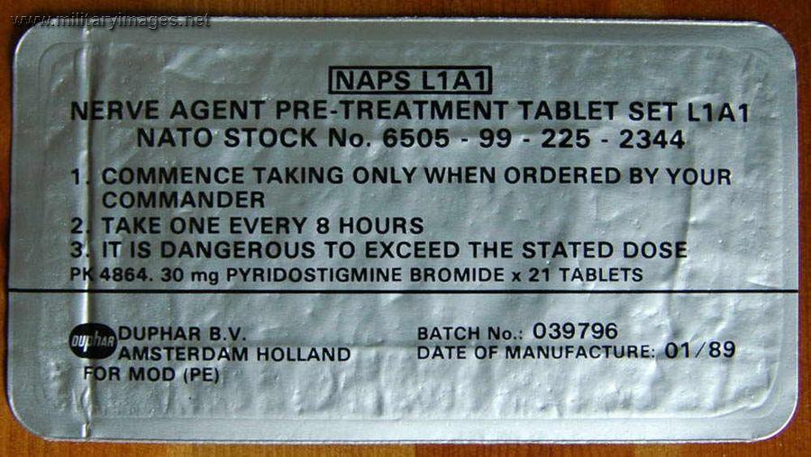 NAPS - Nerve Agent Pre Treatment Set
