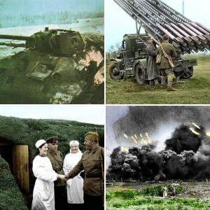 Soviet Military WWII In colour