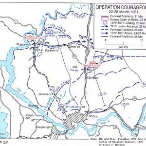 Operation COURAGEOUS, 22-28 March 1951