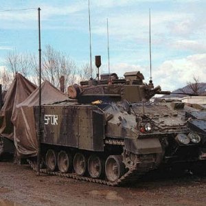 SFOR Warrior and FV 432