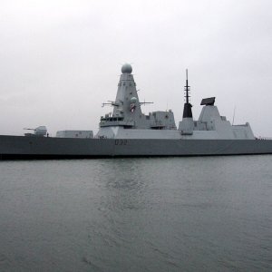 HMS Daring enters service