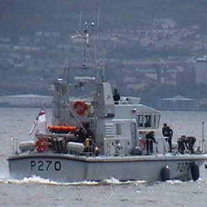 Royal Navy Patrol Boat