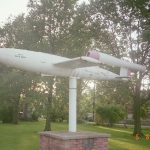 Milford,Illinois V-1 Buzz Bomb\ JB -Loon