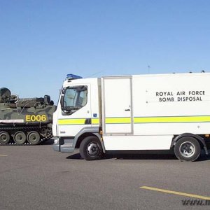 RAF EOD Spartan CVRTplus Support Vehicle