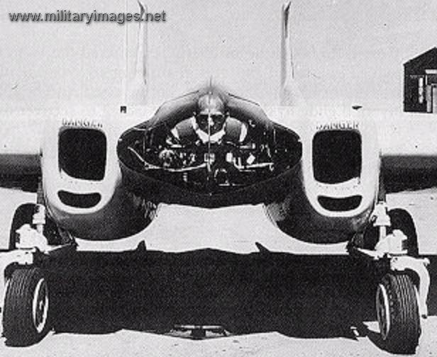 XP-79 Prone Pilot Cockpit