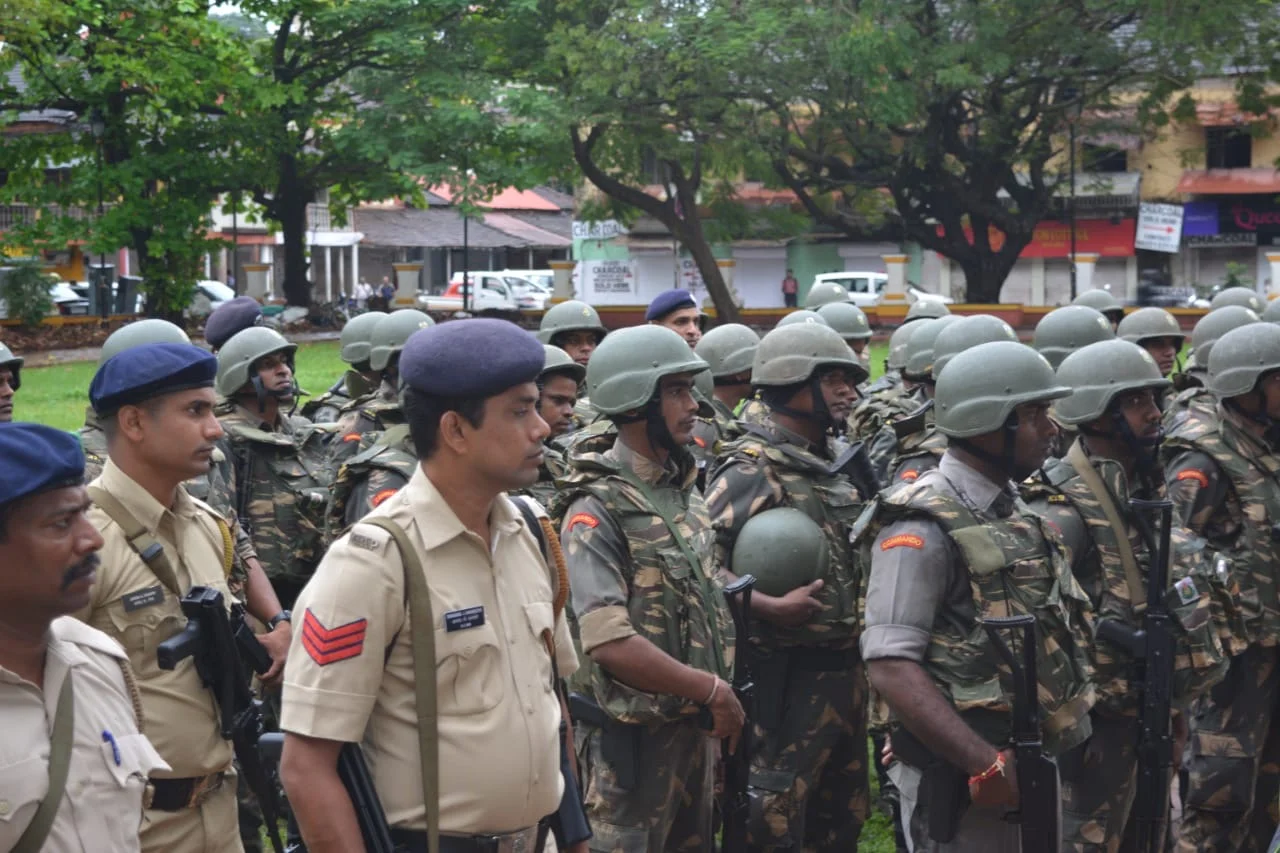 12 Goa police ATS squads performs mock drill in casino BIG DADDY.(24102019).webp