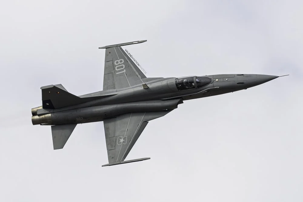 Chilean F-5E ''Tiger III'' (801) inflight.jpg