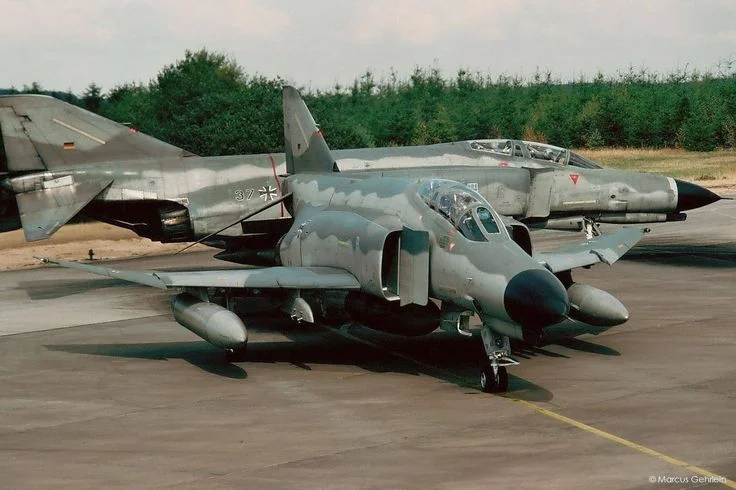 F-4F last chance action_ 37+50 and 38+74 are getting ready for the final take off check, Jabo...webp