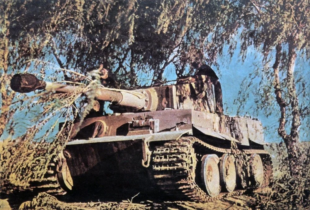 German heavy tank Pz.Kpfw. VI Tiger I of the 501st Heavy Panzer Battalion.webp