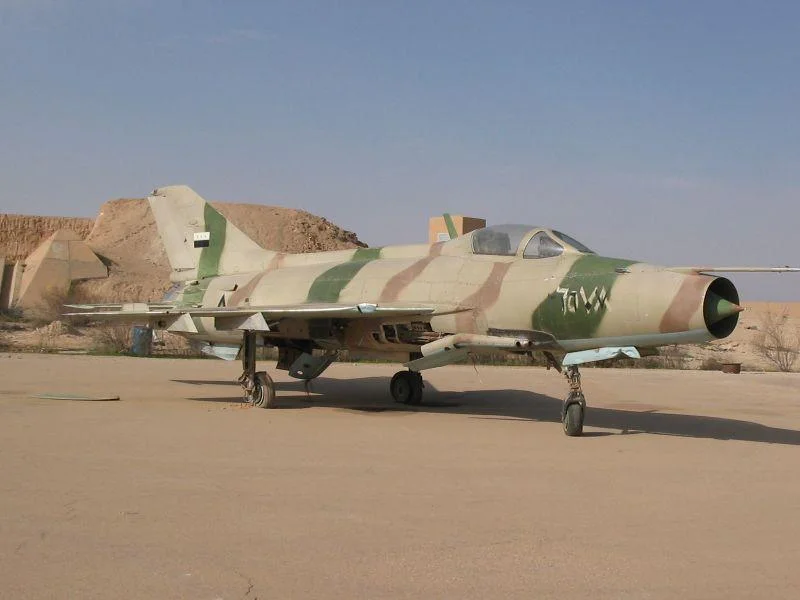 Iraqi F-7M (1607, 6578) abandoned.png