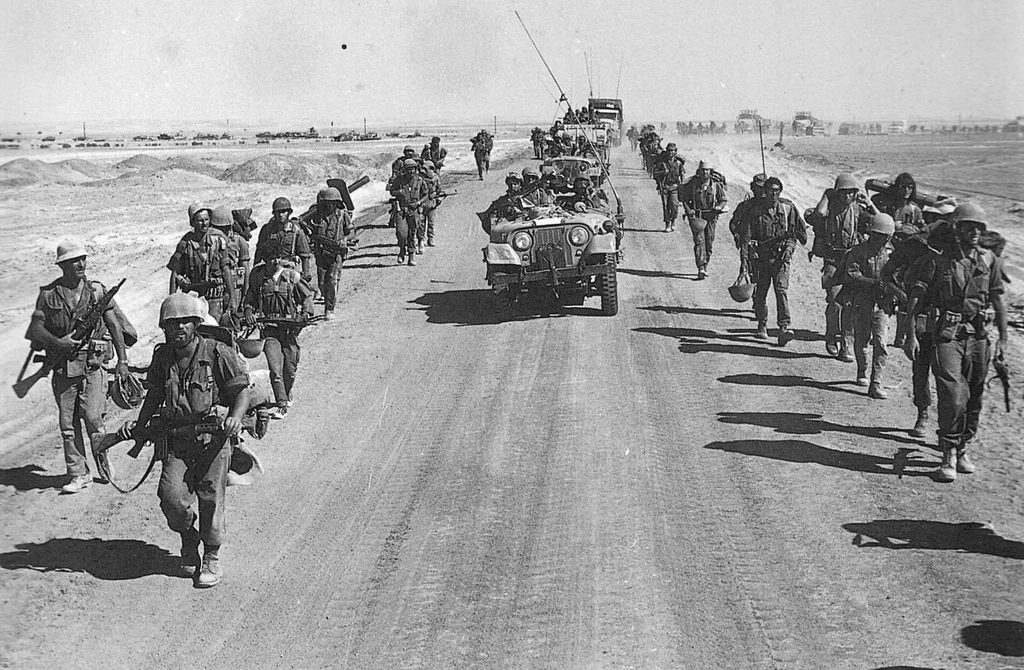 Israeli troops during the Arab-Israeli War. .webp