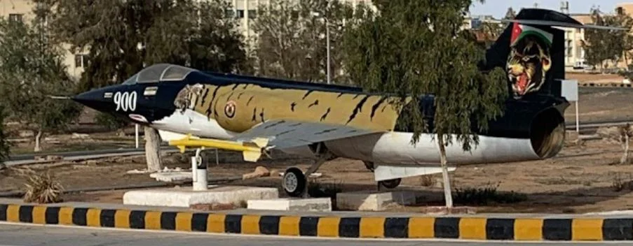 Jordanian F-104A (900) at Prince Hassan AB (April 2019).webp