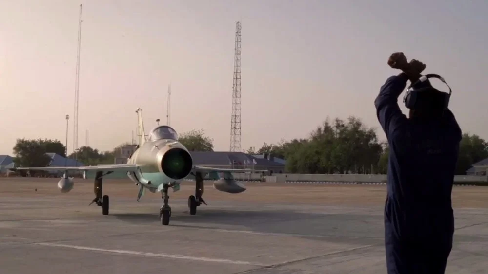 Nigerian F-7Ni taxiing (before June 2023).webp