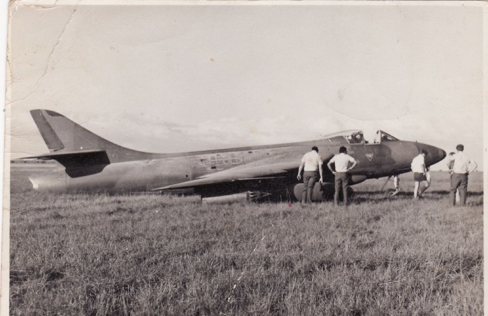 Rhodesian Hunter FGA.9 damaged in ops.jpg