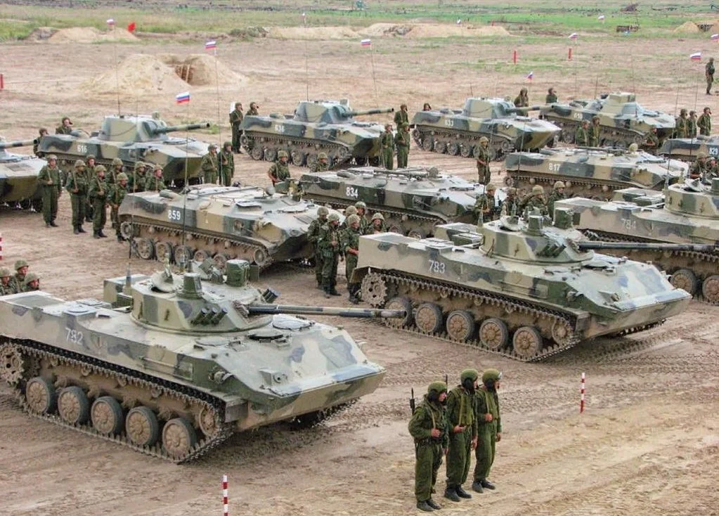 Russian VDV BMD-4, BTR-D & 2S9 Nona (before 2015).webp