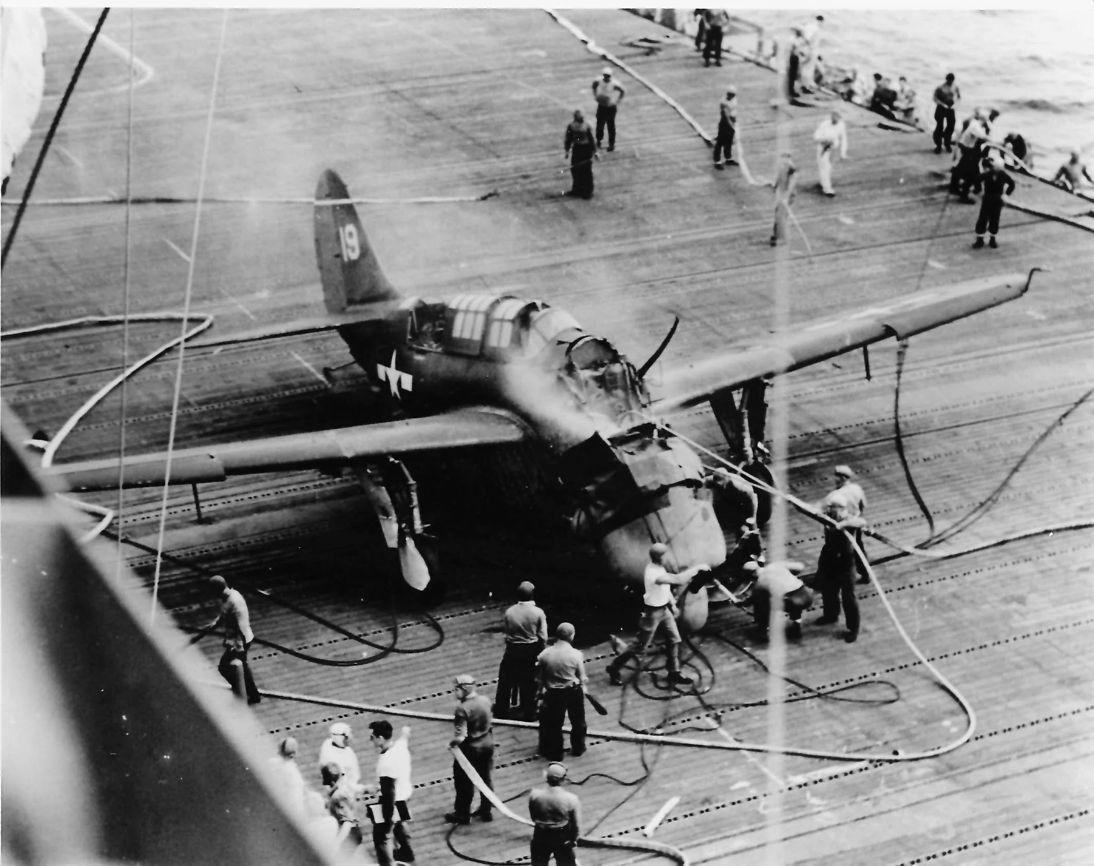 SB2C-1C Helldiver VB-15 off ESSEX 1944.jpg