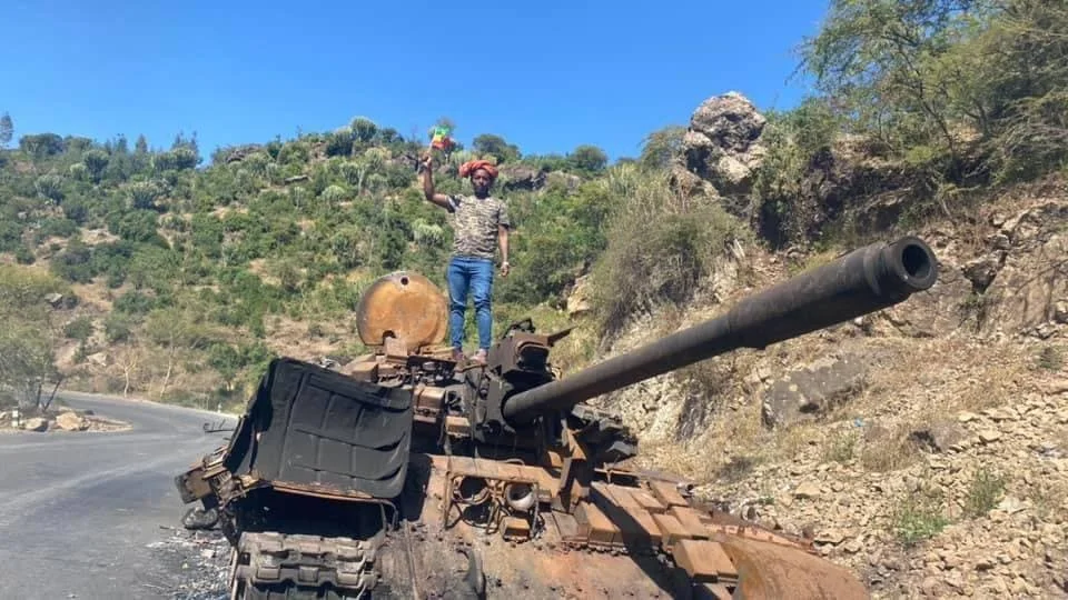 T-55AMV and T-72 tanks Ethiopian army destroyed1.webp