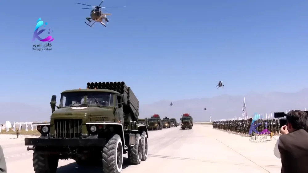 Taliban MD-500 and MB-21 during parade (2023).webp