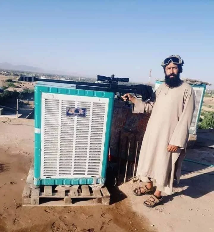 Taliban with the Iranian Sayyad-2 12.7mm rifle.webp