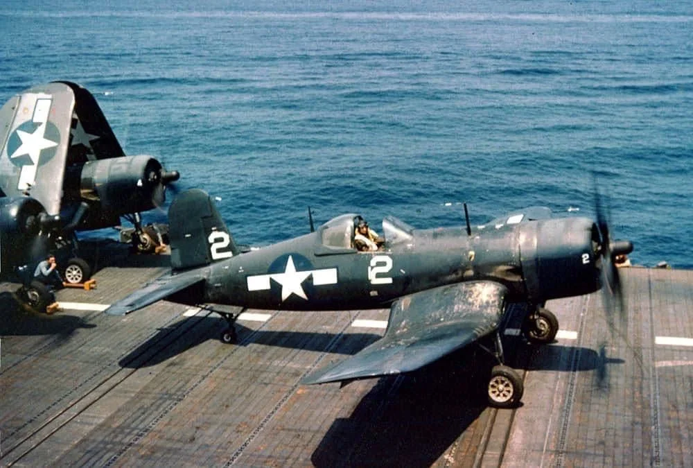 U.S. Navy Vought F4U-4 Corsair of Bombing Fighter Squadron 82 (VBF-82).webp