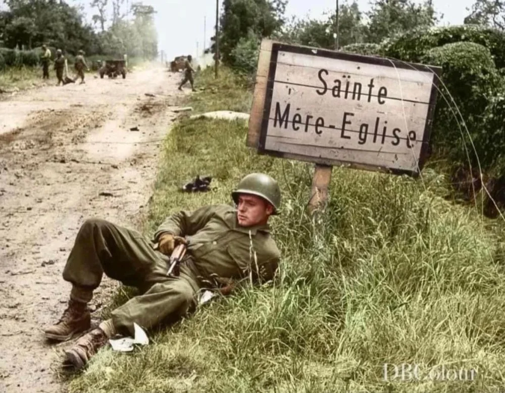 US  paratrooper Elmer Habbs of the 82nd Airborne Division.webp