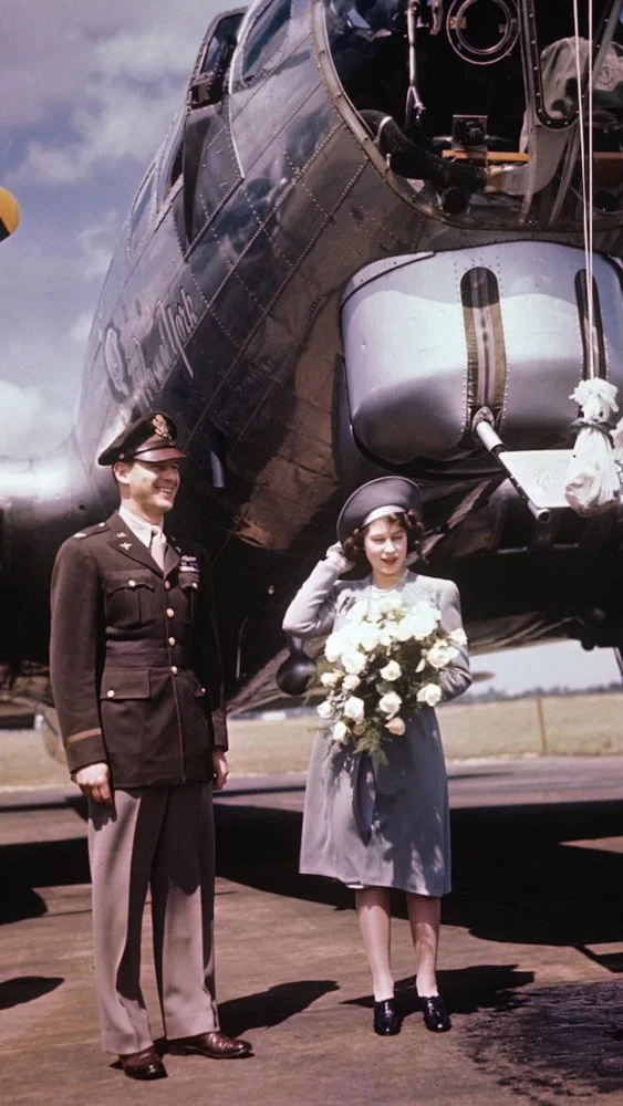 USAAF honoured the then HRH Princess Elizabeth.webp