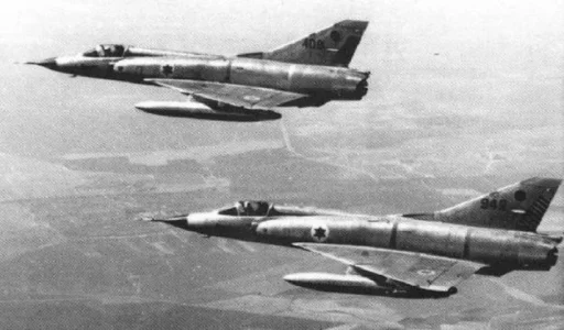 Israeli Mirage III Single Engine Fighters.webp