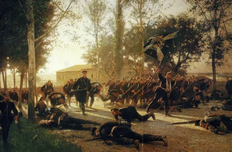 Death of Major Hadelin by Carl Rochling.webp