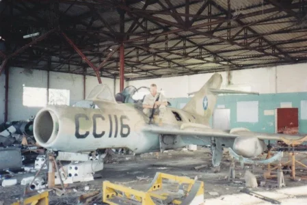 Somali MiG-15UTI (CC116) derelicted at Mogadishu.jpg