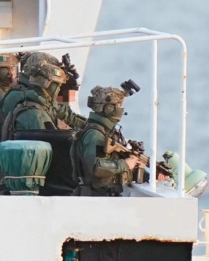 Irish army ranger arw seized the MV Matthew drug ship September 2023 4.jpg