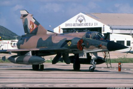 Venezuela Mirage 50EV (2473, 171-659) of GAC 11 at Margarita - Del Caribe Int'l (20 November 2...jpg