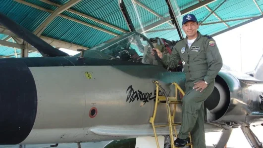 Ecuadorian Mirage 50EV pilot Santiago Galarza.webp