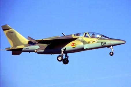 Togo Alphajet E (5V-MBB) inflight.webp