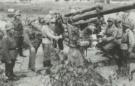 Finns with heavy 88mm anti-air gun.webp