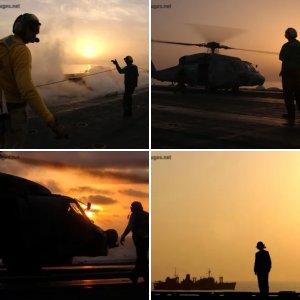 Sunrise, sunset