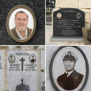 MALTA, War Memorials, Military Photos and Ex Forces graves who are not in the 5 other cemeteries mentioned