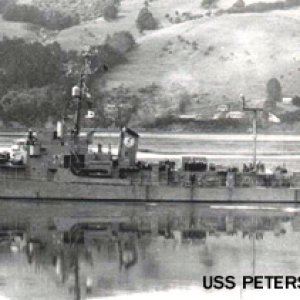 USS PETERSON DE152 W.W.II.