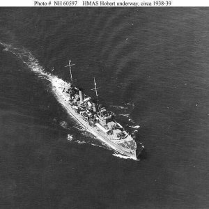 HMAS Hobart 1938-39