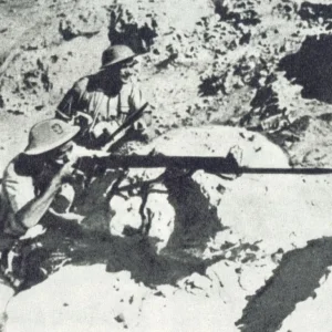 Polish Soldier in Tobruk