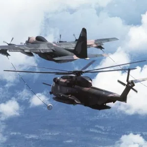 HC-130P Hercules and HH-53