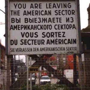 Checkpoint Charlie Sign